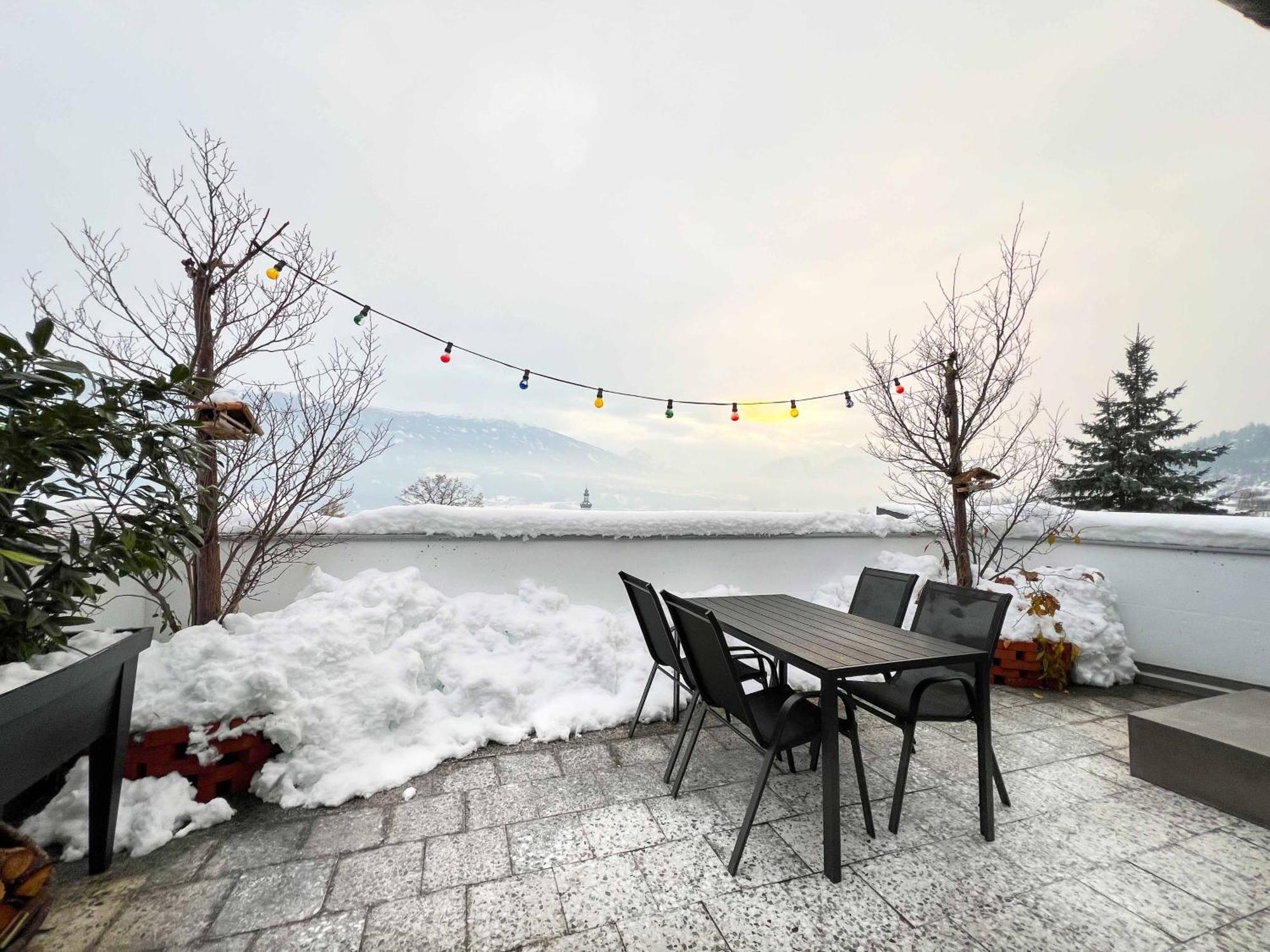 Sunny Mountain Loft - Terrace & Garden Apartment Thaur Exterior foto
